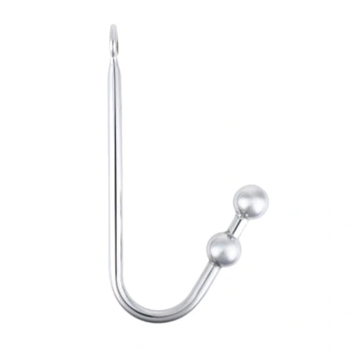 Anal Pleasurable Hook Steel Two Stainless Balls 4417 1223